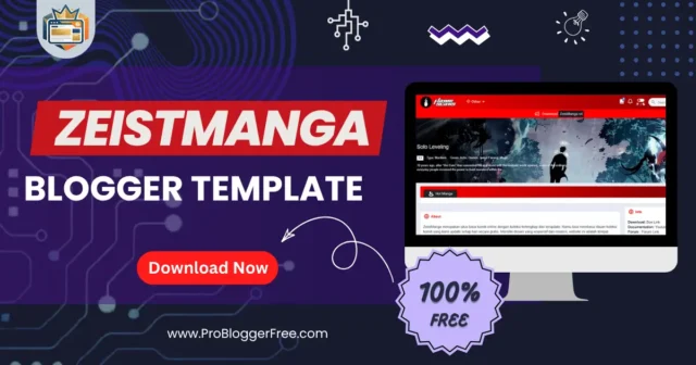 ZeistManga Premium Blogger Template Free Download